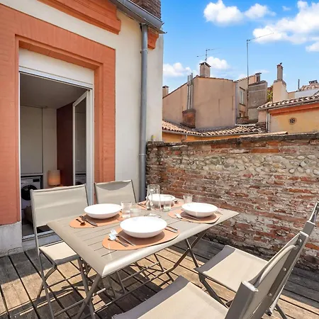 Terrasse Riquet - En Plein Coeur De Toulouse