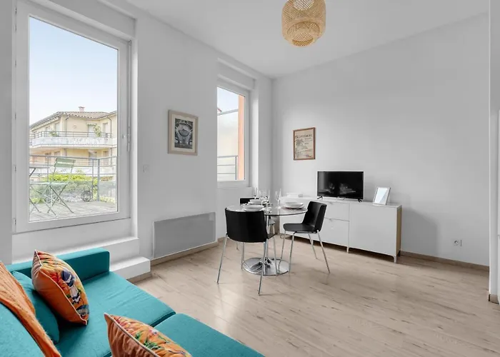 Apartmán Terrasse Riquet - En Plein Coeur De